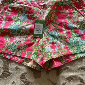Lilly Pulitzer Pink Flamingo Southern Charm Shorts